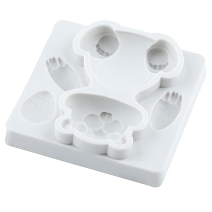 Beaver Polymer Clay Mold Beaver Woodland Animal Silicone Molds - color: Style J