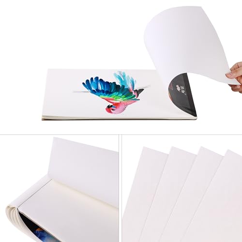 Mr. Pen- Disposable Paint Palette Paper Paint Pad, 12"x16", 40 Sheets - size: 12" x 16", 1 Pack