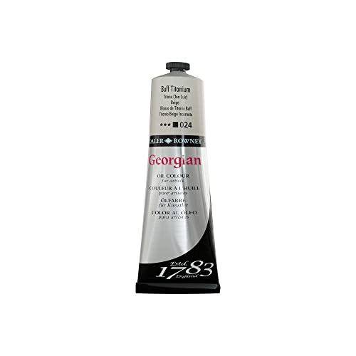 Daler-Rowney Georgian Oil Colours Buff Titanium 225 ml