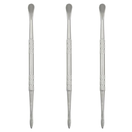 OSVJE Stainless Steel Wax Carving Tools, Silver, 3 Pack - color: Silver