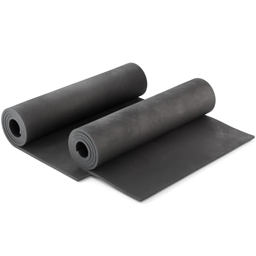 The Foamory 2-Pack Black EVA Foam Sheet - 8mm Thick 14x39 inch Craft Foam | Premium High-density 85kg/m³ Shape Retention Foam. Easy Heat Shape and Sand DIY Armor, Comic-con, Anime and Halloween Costume - color: Black, size: 2-Pack: 8mm Thickness
