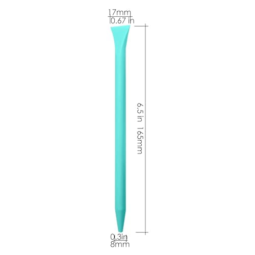 Chalk Paste Mini Squeegee 6 Pack,Optimized for use with Mesh Backed Stencils and Transfers |Rubber Mini Squeegee for Screen Printing, Ink, and Chalk Paste