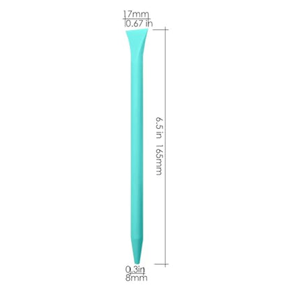 Chalk Paste Mini Squeegee 6 Pack,Optimized for use with Mesh Backed Stencils and Transfers |Rubber Mini Squeegee for Screen Printing, Ink, and Chalk Paste