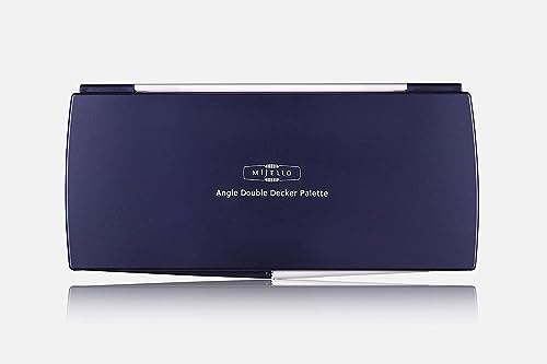 Mijello Watercolor Double Decker Palette, 72 Wells, 14.56" x 7.08" x 1.18", 1 Each