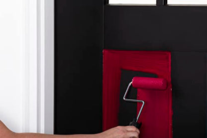 Rust-Oleum 369385 Advanced Dry Door & Trim Paint, Quart, Satin Cranberry - color: Satin Cranberry