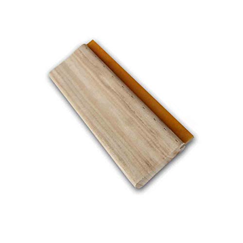 INTBUYING Screen Printing Squeegee 39 inches Long Wooden Ink Scraper 75 Durometer 4 inches Wide - size: 39 inches long