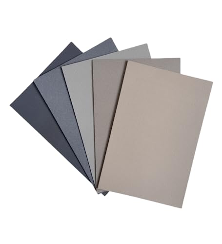 MAIMOUFIN Sanded Pastel Paper, Trial Pack 5 Sheets, 10.7" x 7.5"