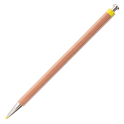 北星鉛筆 Hokusei Pencil OTP-IE580YE Mechanical Pencil, Adult Colored Pencils, Yellow - color: yellow