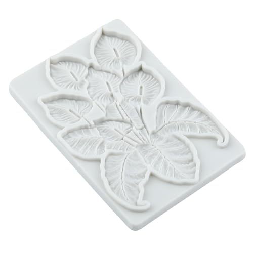 Leaf Polymer Clay Molds Monstera Leaf Silicone Mold - color: Style N