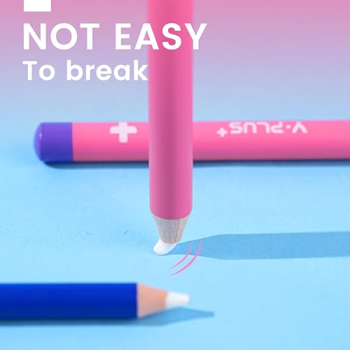 Eraser Pen with Sharpener, Fine Detail Erasing, Blue, 3 Pcs - color: Blue