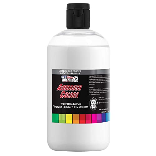 U.S. Art Supply 16-Ounce Airbrush Thinner Reducer and Extender Base