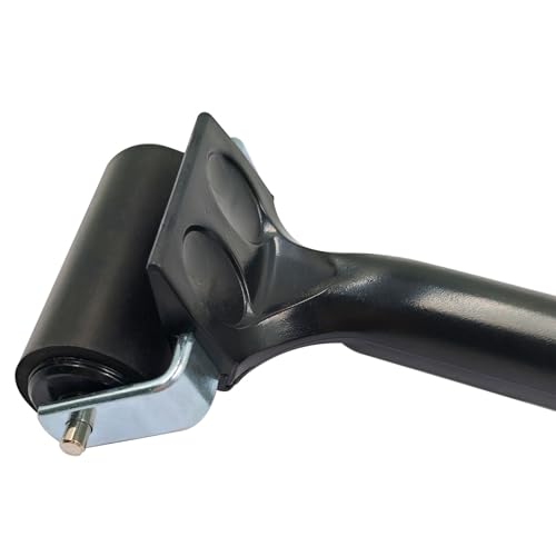 ONTWIE 2.5 inch Rubber Roller, Rubber Brayer Roller, Paint Brayer (Black)