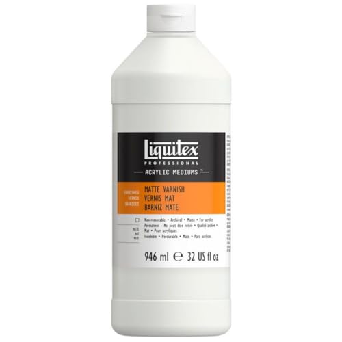 Liquitex Professional Matte Varnish, 946ml (32-oz) - color: Matte, style: 32-oz