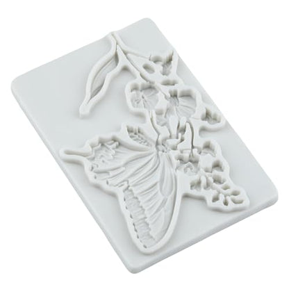 Butterfly Silicone Mold Flower and Butterfly Polymer Clay Molds - color: Style E