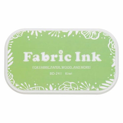 MECCANIXITY Ink Pads for Stamps, 3.7x2.2 Inch Fabric Ink Pad for Cloth, Wood, Paper, Fingerprint, DIY Card Making, Cyan - color: Cyan
