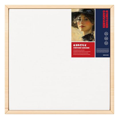 Blank Framed Canvas Wall Art - Premium White Canvas for DIY Art and Custom Painting (12 * 12-1) - size: 12*12-1