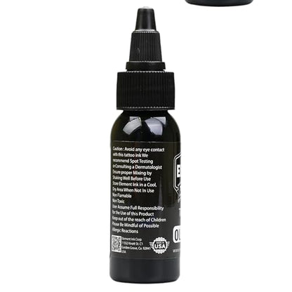 Element Tattoo Supply Nighthawk Black Tattoo Ink 1 oz - size: 1oz