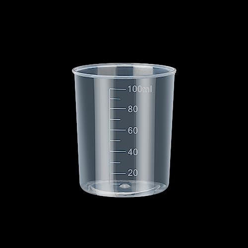56 PCS Resin Mixing Kit,12PCS 100ML Disposable Measuring Cups,24PCS 50ML Mixing Cups for Resin,20 Wooden Stirring Sticks, Mixing Cups for Epoxy Resin, Paint Mixing, Jewelry Making - size: 100ML Mixing Cups