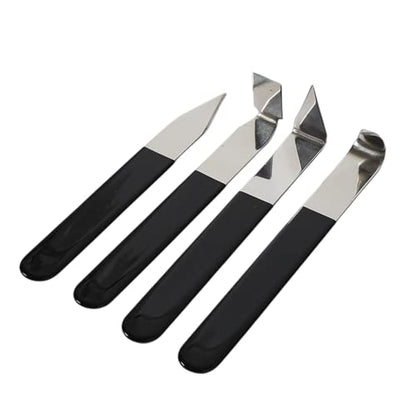4 Pcs Metal Clay Carving Knife,Clay Art Craft Sculpture | ceramic tool set for clay pottery,sculpture,modeling