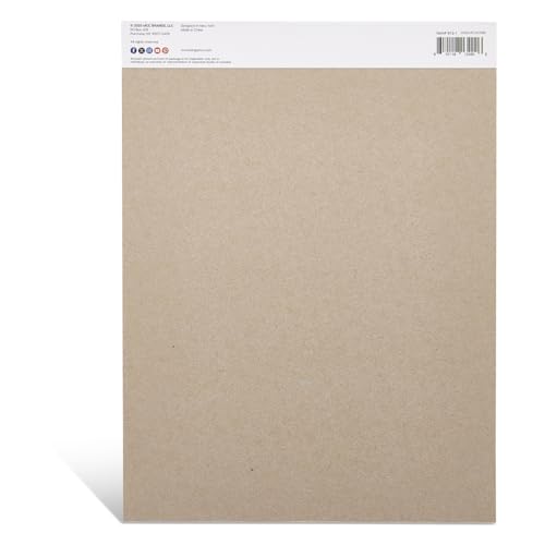 KINGART Cold-Pressed Watercolor Paper Pad – 9x12 Inch, 1-Pack – 30 Sheets, Top Fold Bound Heavyweight Acid-Free Art Pad for Painting