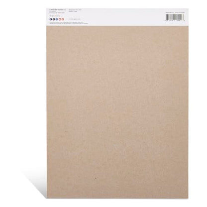 KINGART Cold-Pressed Watercolor Paper Pad – 9x12 Inch, 1-Pack – 30 Sheets, Top Fold Bound Heavyweight Acid-Free Art Pad for Painting