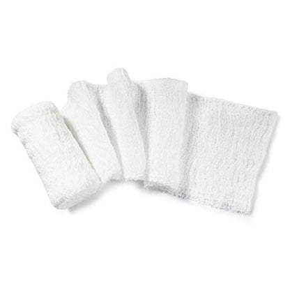 MED PRIDE Sterile Krinkle Gauze Roll,6-Ply Cotton,4.5 in x 4.1 yd,12-Pack