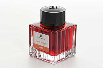 Ink Bottles Compact - IBC (Sunset Orange) - color: Sunset Orange