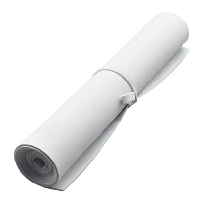 EVA Foam Roll | High Density 85kg/m3 | 2mm Thick | 48"x14" | Ideal for Cosplay, Crafts, DIY Projects (White 1pcs) - color: White 1pcs