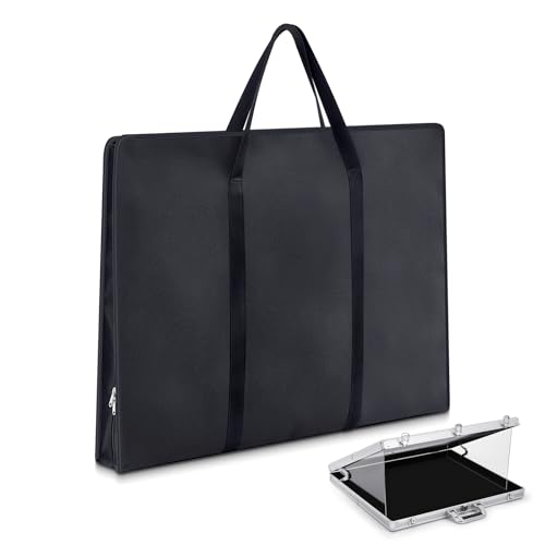 Abbylike Trade Show Display Case Carry Bag, Extra Large Bag for Sports Cards Trade Show Case Shipping(22 x 26 x 4 Inch) - size: 22 x 26 x 4 Inch