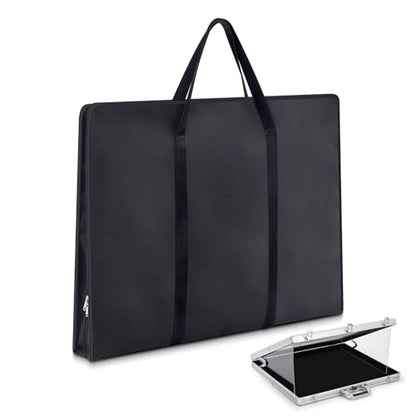 Abbylike Trade Show Display Case Carry Bag, Extra Large Bag for Sports Cards Trade Show Case Shipping(22 x 26 x 4 Inch) - size: 22 x 26 x 4 Inch