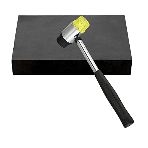 Rubber Bench Block Jeweler's Rubber Bench Block (15CM x 10CM) | Rubber Stamping Block for Hammering, Shaping, Chasing, Flattening Metals - color: Rubber Block, size: 4" x 6"