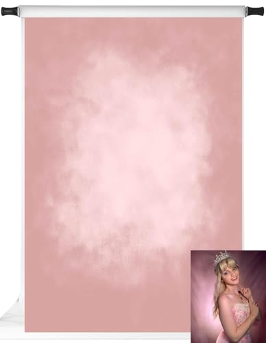 Kate Pink Photography Backdrops Abstract Photo Backdrop Poratrait Background for Photoshoot, 5x7ft - color: pink, size: 5x7ft