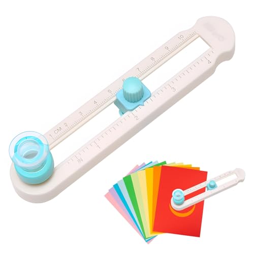 1 Pcs Circle Cutters for Crafts,Circle Paper Cutter,Circle Cutter,Circle Cutter Paper,Round Paper Cutter,Multi Purpose with Bottom Blade Guard, Easy Operation, Smooth Cutting