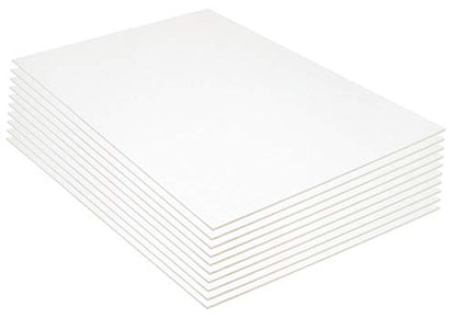 UCreate Foam Board, No UPCs, White, 20" x 30", 10 Sheets | Great for arts, crafts, displays, presentations and classroom projects - color: White, No Upcs