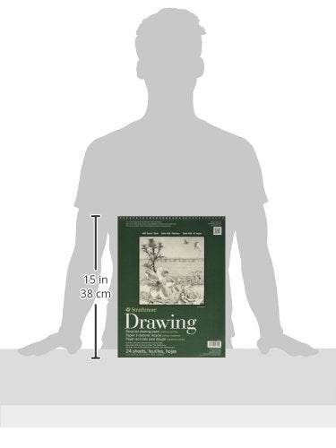 Strathmore 400 Series Recycled Drawing Pad, Medium Surface, 11"x14" Wire Bound, 24 Sheets - color: Recycled, size: 11x14