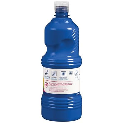 Prang Ready-to-Use Tempera Paint, Blue, 32 Oz., 1 Count - color: Blue