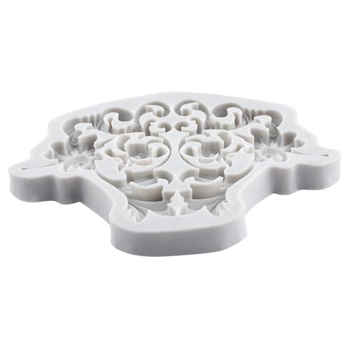 Baroque Relief Polymer Clay Mold Relief Flower Silicone Molds | DIY Craft Epoxy Resin Casting Polymer Clay Tools Crafts Air Dry Jewelry Making - color: Style L