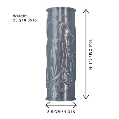 Pottery Clay Jellyfish Texture Roller | Polymer Molding Art Hand Rollers Tools,Embossing Pattern Rolling Pins for DIY Crafts Making,4.1 Inches,Jellyfish,1 Piece - color: Jellyfish