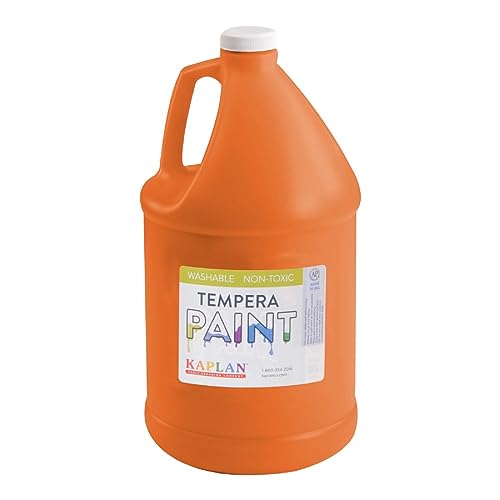 Kaplan Early Learning Company Kaplan Kolors Washable Tempera Paint Gallons - Set of 6