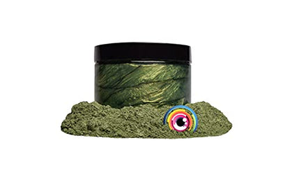 Eye Candy Pigments Premium Green Mica Powder - Matcha Green (50gr) - for Epoxy, Resin, Soap, Paint, Woodworking, Acrylic Pouring, Bath Bombs, Fishing Lures - DIY Arts and Crafts Additive - color: Matcha Green