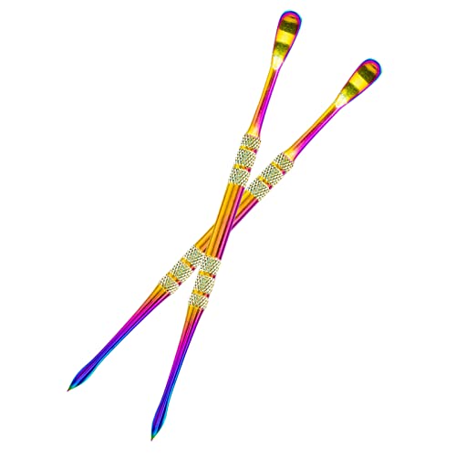 suiwotin 3PCS Wax Carving Tools, Rainbow - color: Rainbow Color- 3PCS