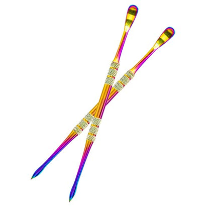 suiwotin 3PCS Wax Carving Tools, Rainbow - color: Rainbow Color- 3PCS