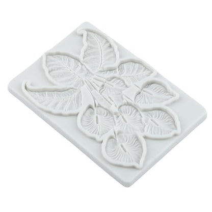 Leaf Polymer Clay Molds Monstera Leaf Silicone Mold - color: Style N