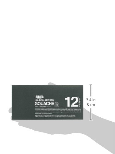 Holbein Artists Gouache Set of 12, 5ml tubes