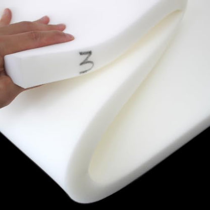 59x79x1.2 Inches Memory Craft Foam Sheets, Suitable for Shipping, Packing, Mailing, DIY, Cosplay, Cushioning Foam, 35D High Density Foam Sheets, White, 35D-FOAM-WHITE-59×79×1.2IN-1PCS - size: 1.2 Inches (1 Pack)