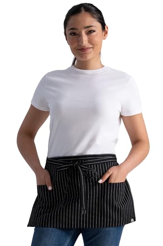 Chef Works Unisex Waitress Apron - color: Pinstripe