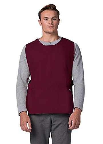 Adar Universal Cobbler Apron 6 Pack - Unisex Cobbler Apron - color: Burgundy, size: Standard