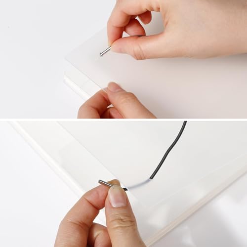 AHGXG Dotted Journal, Grid Spiral Notebook, 110 Pages, A4 (8.5" x 11") | 100 GSM Thick Dot Paper, Waterproof Plastic Cover Journals for Journaling, Sketching (Transparent) - color: Transparent, style: A4-Dotted