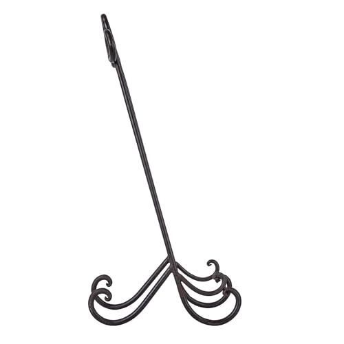 Creative Co-Op DE1159 Grey Metal Easel 24 Inch High
