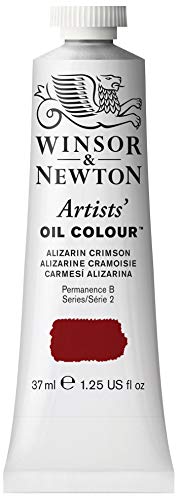 Winsor & Newton Artists' Oil Color, 37ml (1.25 oz) Tube, Alizarin Crimson - color: Alizarin Crimson, style: 1.25-oz Tube